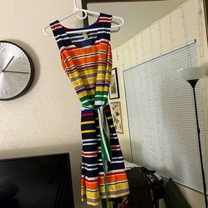 Women  stripped dress